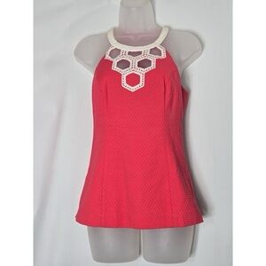 Lilly Pulitzer Coral Annabelle Top